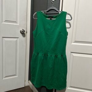 Cynthia Rowley Vibrant Green Mini Dress